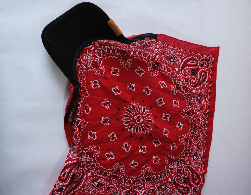 Black Corduroy Brim | Crimson Veil Kapri