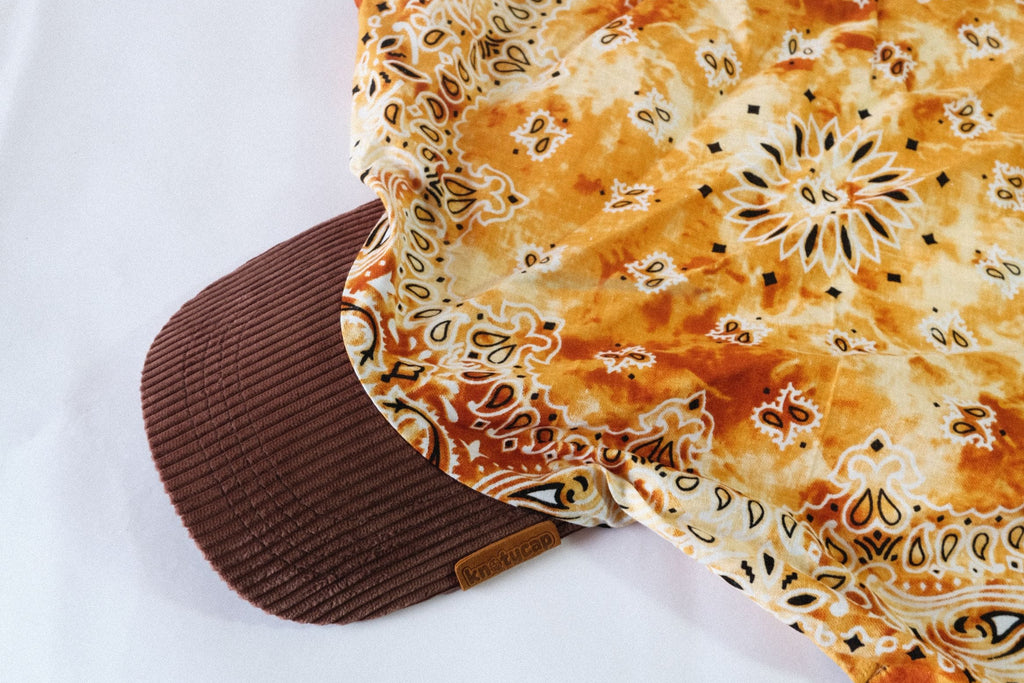 Dark Corduroy Brim | Saffron Drift Kapri
