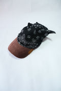 Dark Brown Corduroy Brim | Black Veil  Kapri