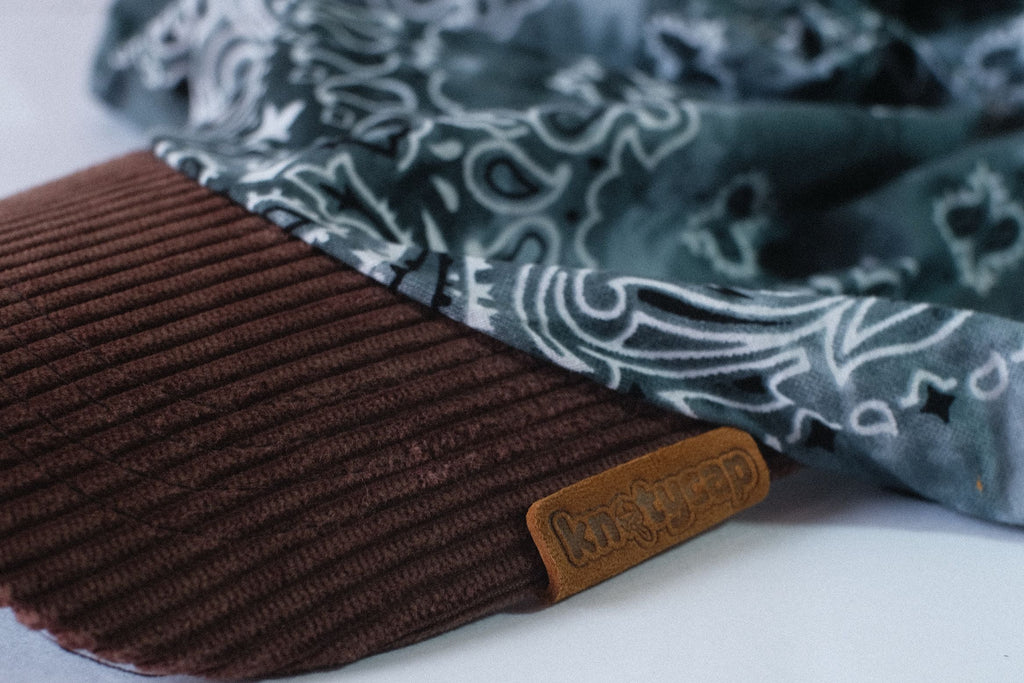 Dark Corduroy Brim | Ash Drift Kapri