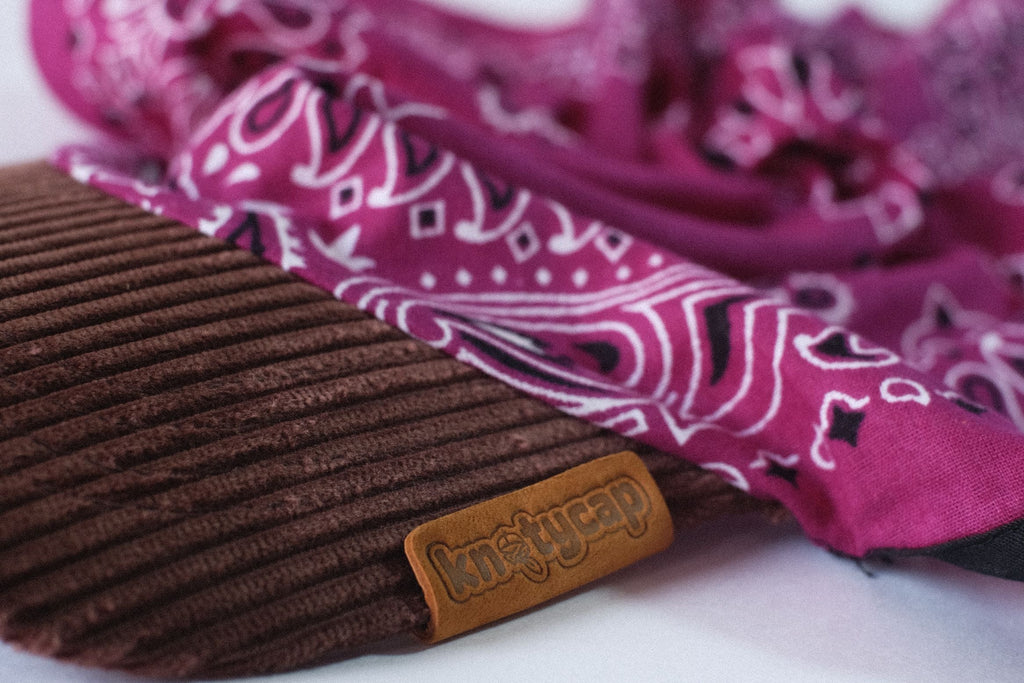 Dark Corduroy Brim Pink Mix Kapri