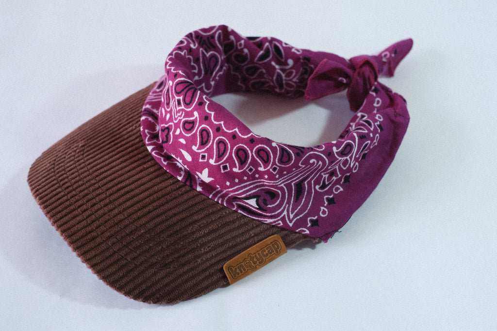 Dark Corduroy Brim Pink Mix Kapri
