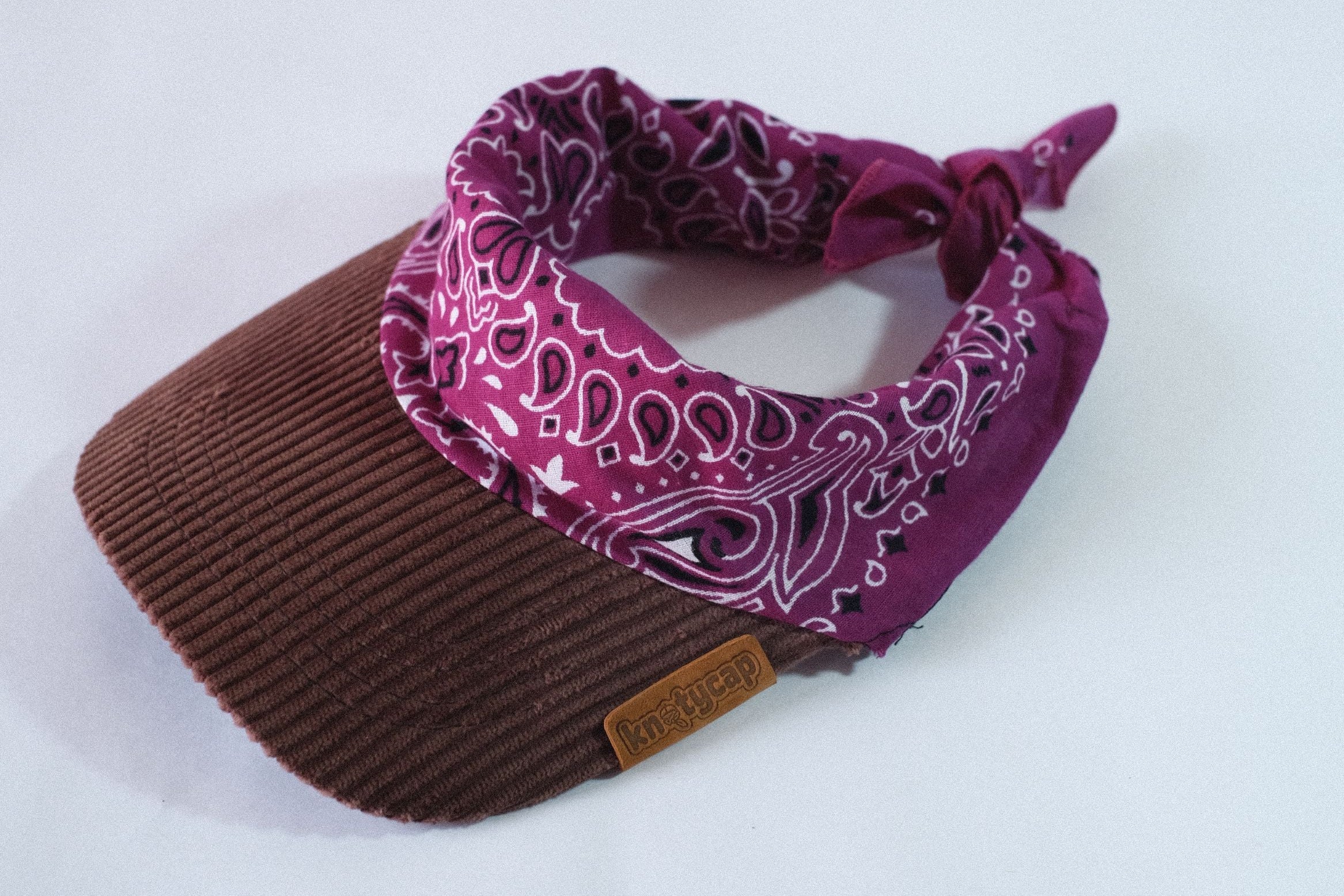 Dark Corduroy Brim Pink Mix Kapri