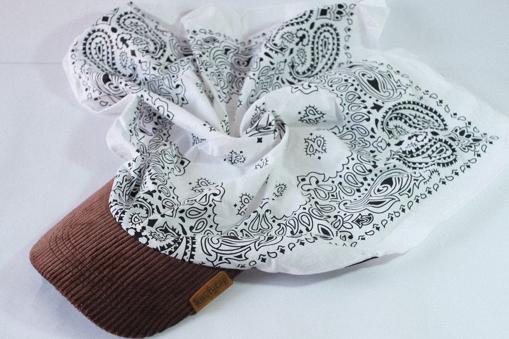 Dark Corduroy Brim | Ivory Veil Kapri