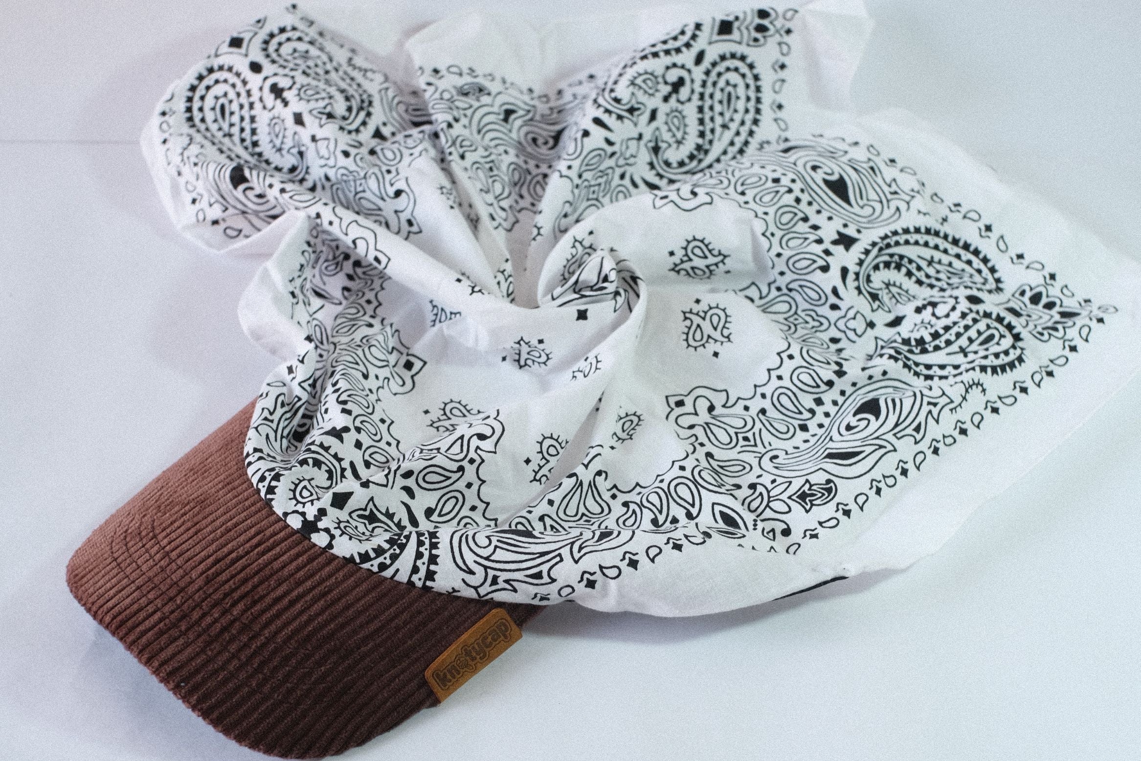Beige Corduroy Brim | Cocoa Veil Kapri