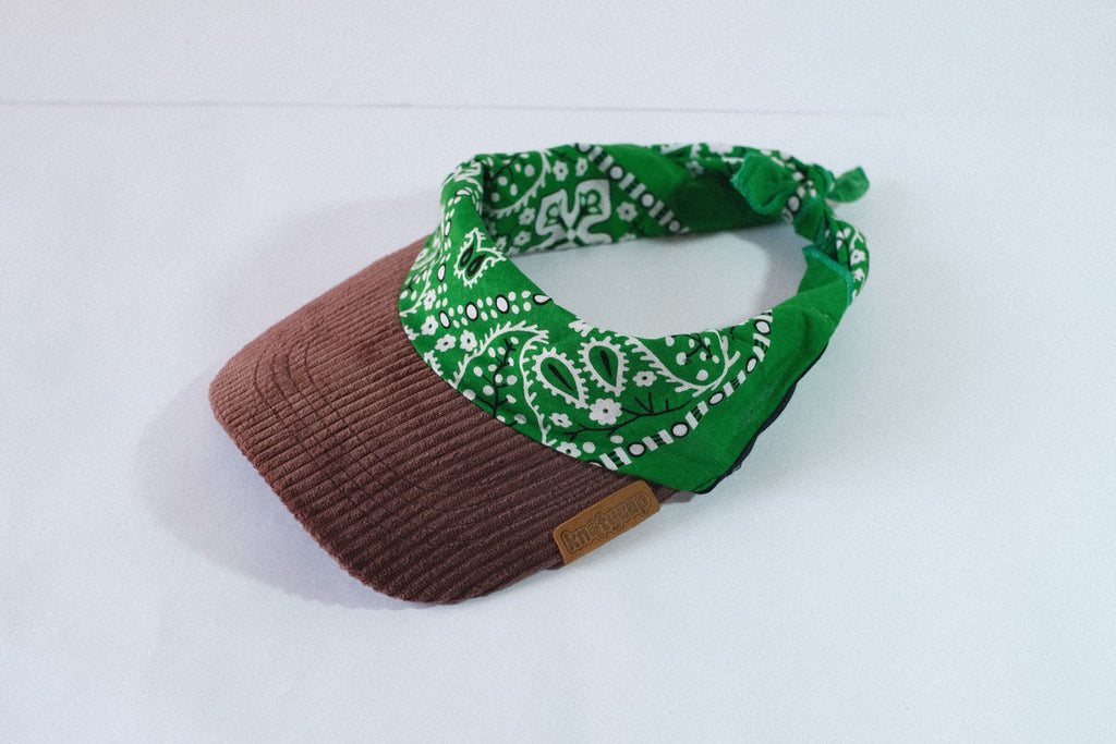 Dark Corduroy Brim | Emerald Veil Kapri