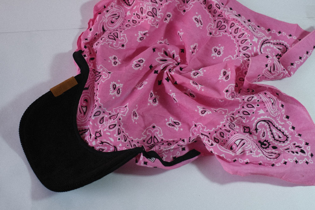 Black Corduroy Brim | Blush Veil Kapri