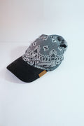 Black Corduroy Brim | Grey Kapri