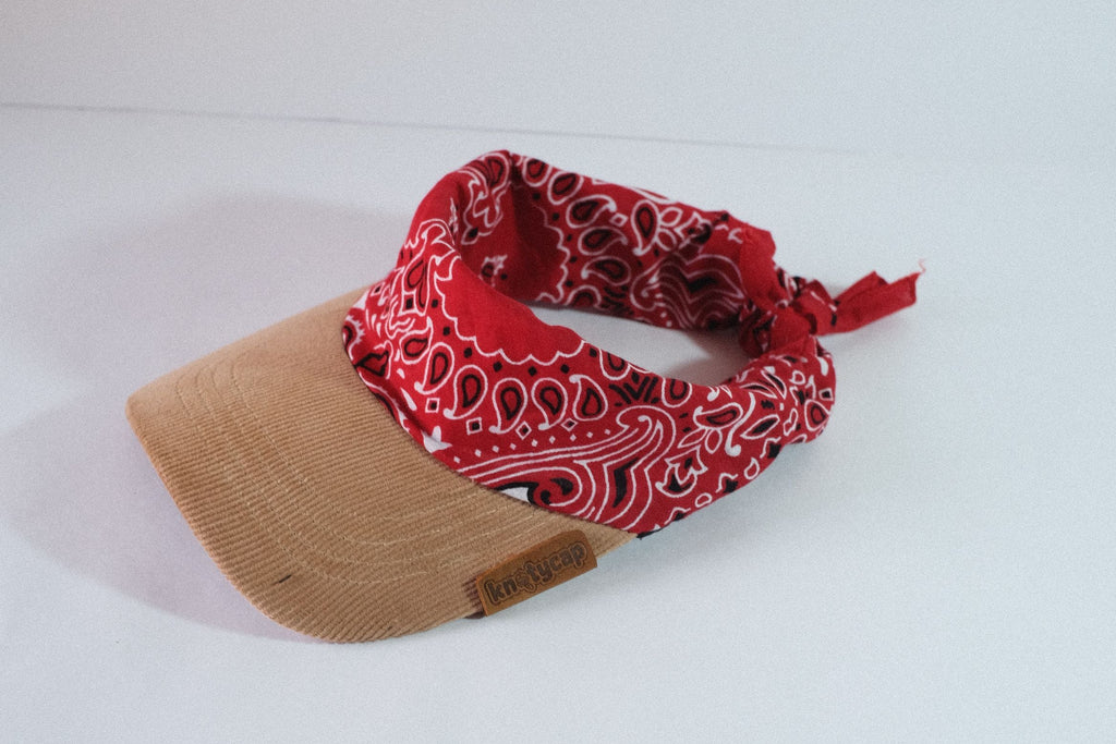 Beige Corduroy Brim | Crimson Veil Kapri