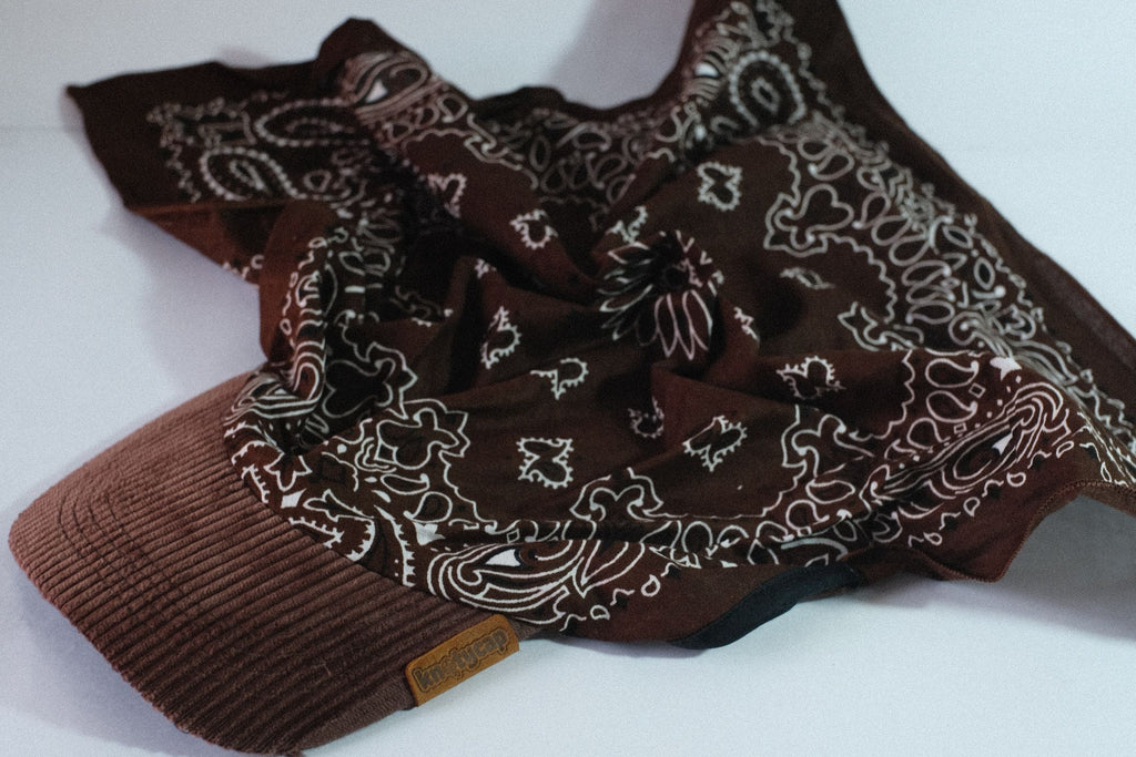 Dark Corduroy Brim | Cocoa Veil Kapri