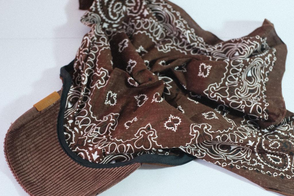 Dark Corduroy Brim | Cocoa Veil Kapri