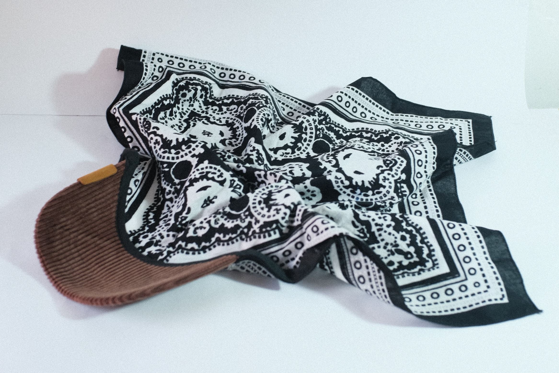 Dark Corduroy Brim | Shadow Drift Kapri