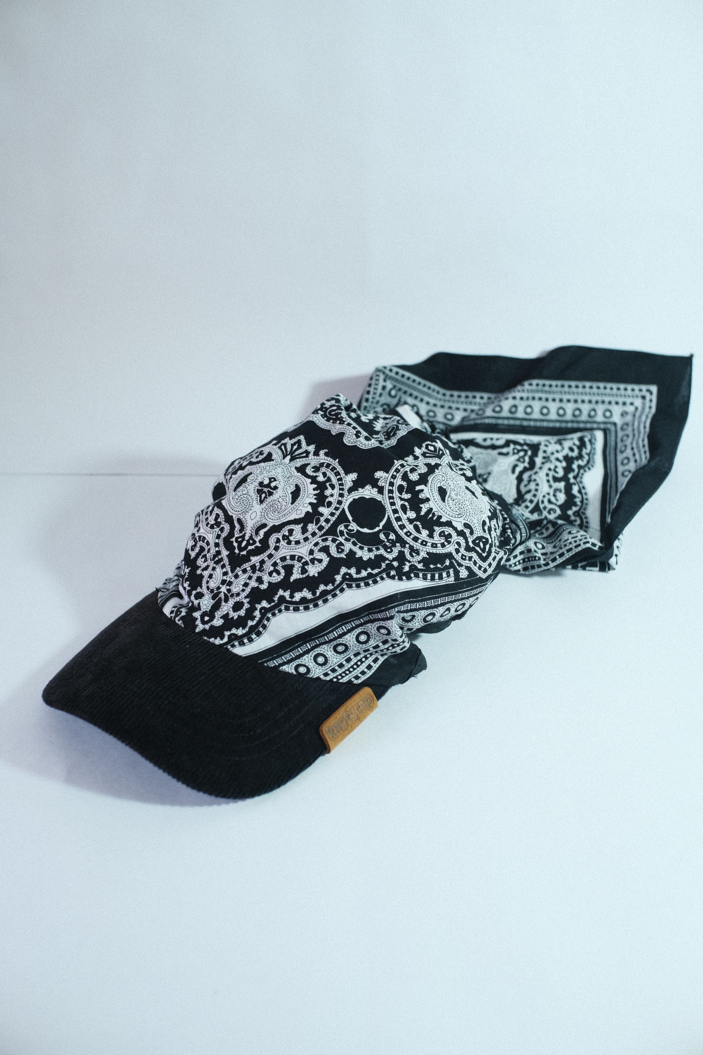 Black Corduroy Brim | Shadow Drift Kapri