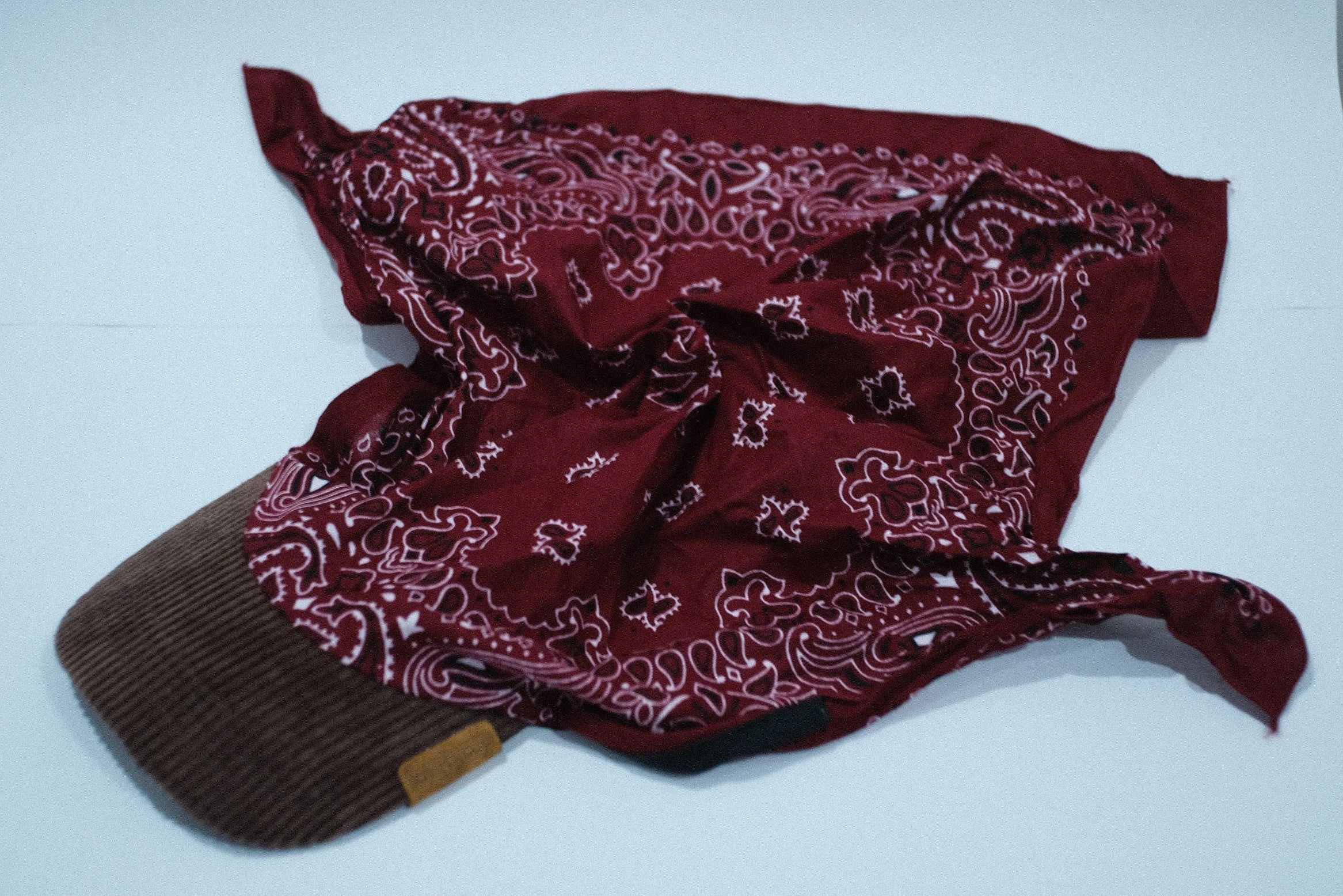 Dark Corduroy Brim | Wine Veil Kapri