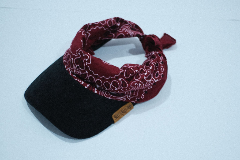 Black Corduroy Brim | Wine Veil Kapri