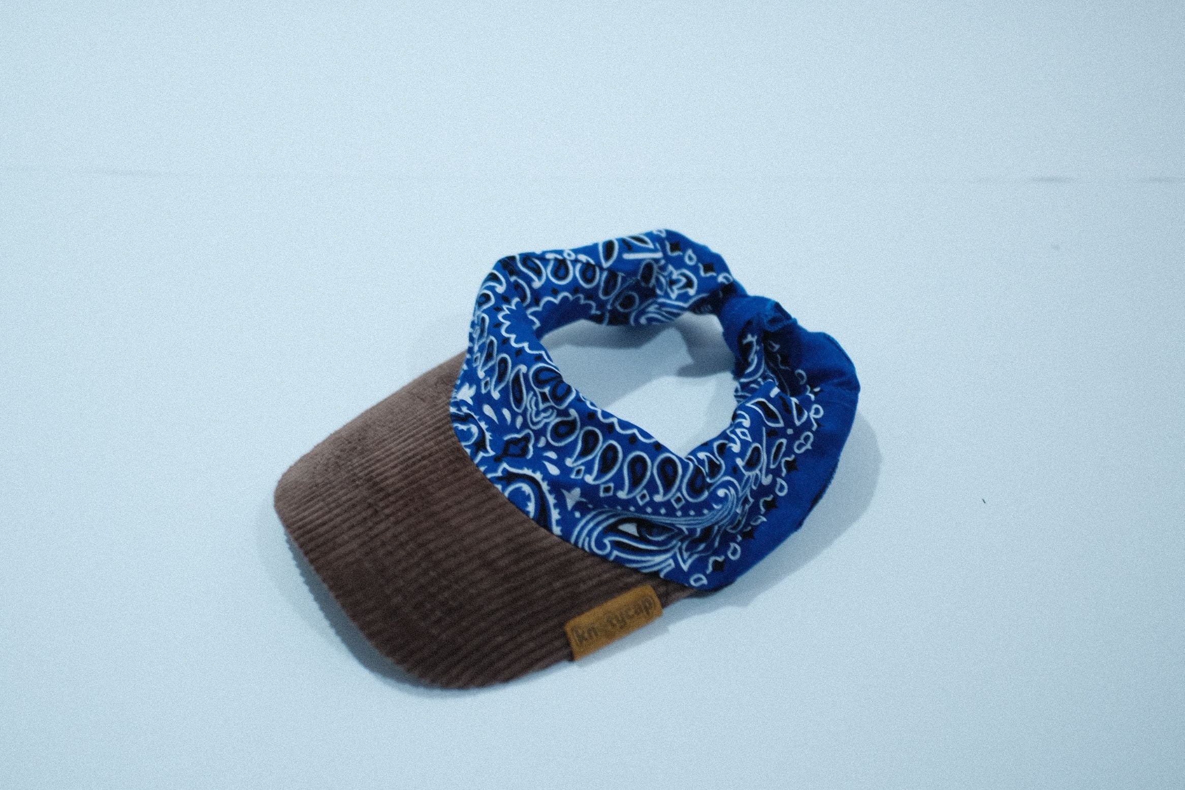 Dark Corduroy Brim | Iris Blue Kapri