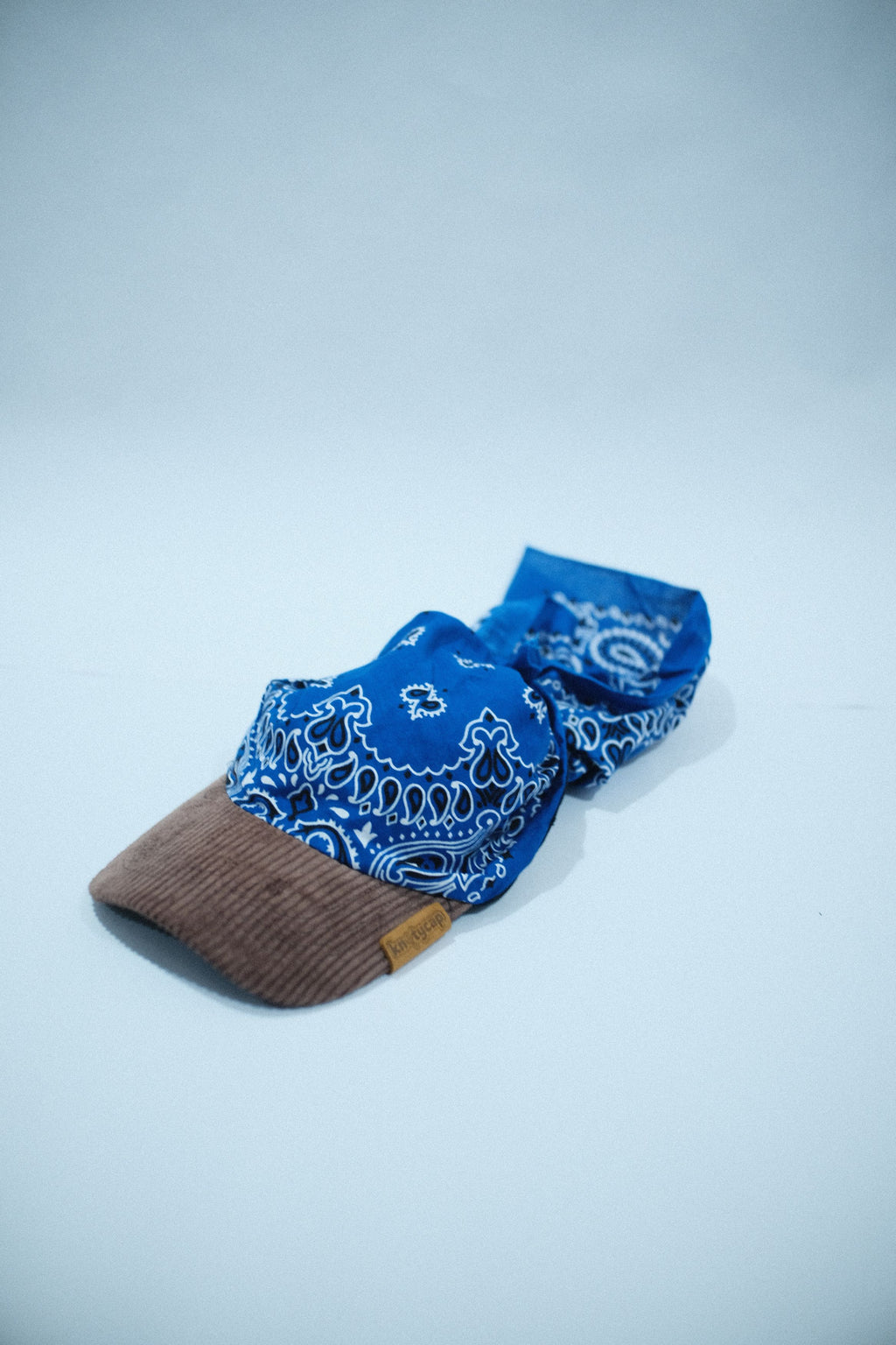 Dark Corduroy Brim | Iris Blue Kapri