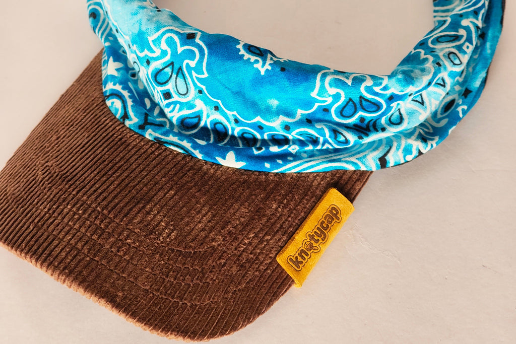 Dark Corduroy Brim | Sky Veil Kapri