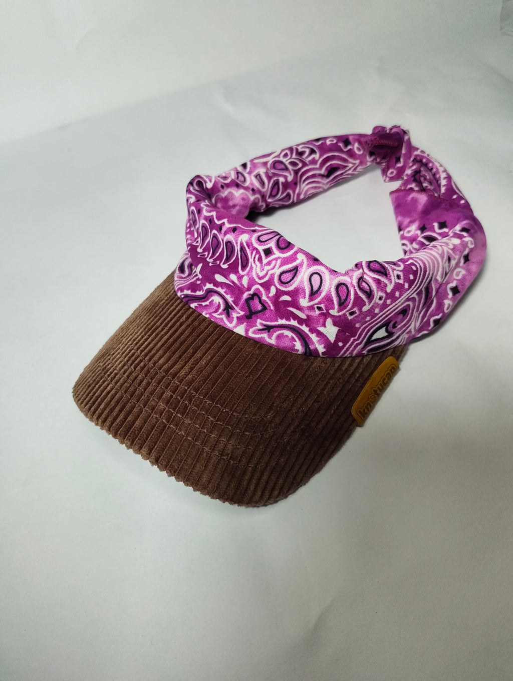 Dark Corduroy Brim | Bloom Pink Kapri