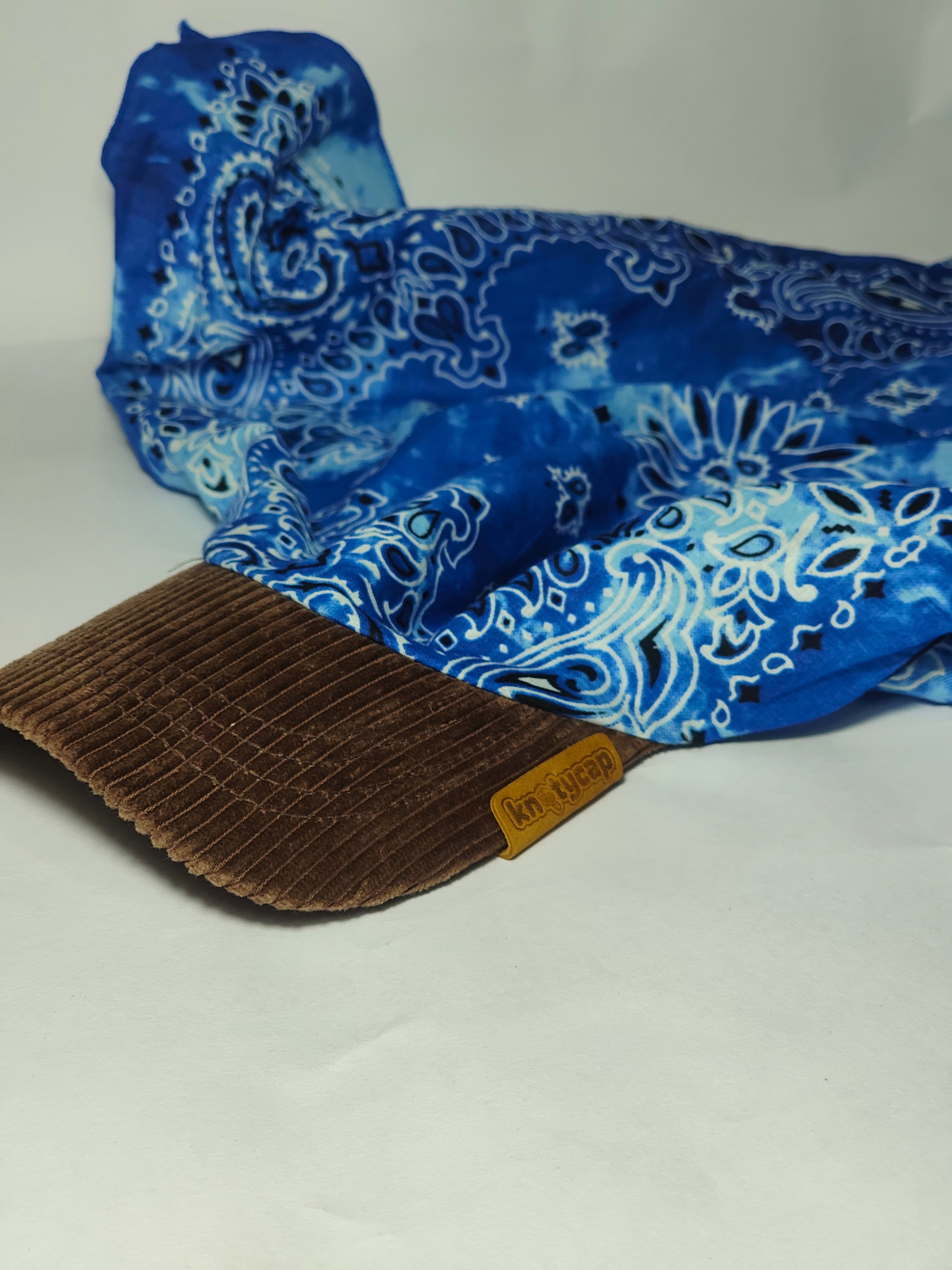 Dark Corduroy Brim | Glacier Blue Kapri