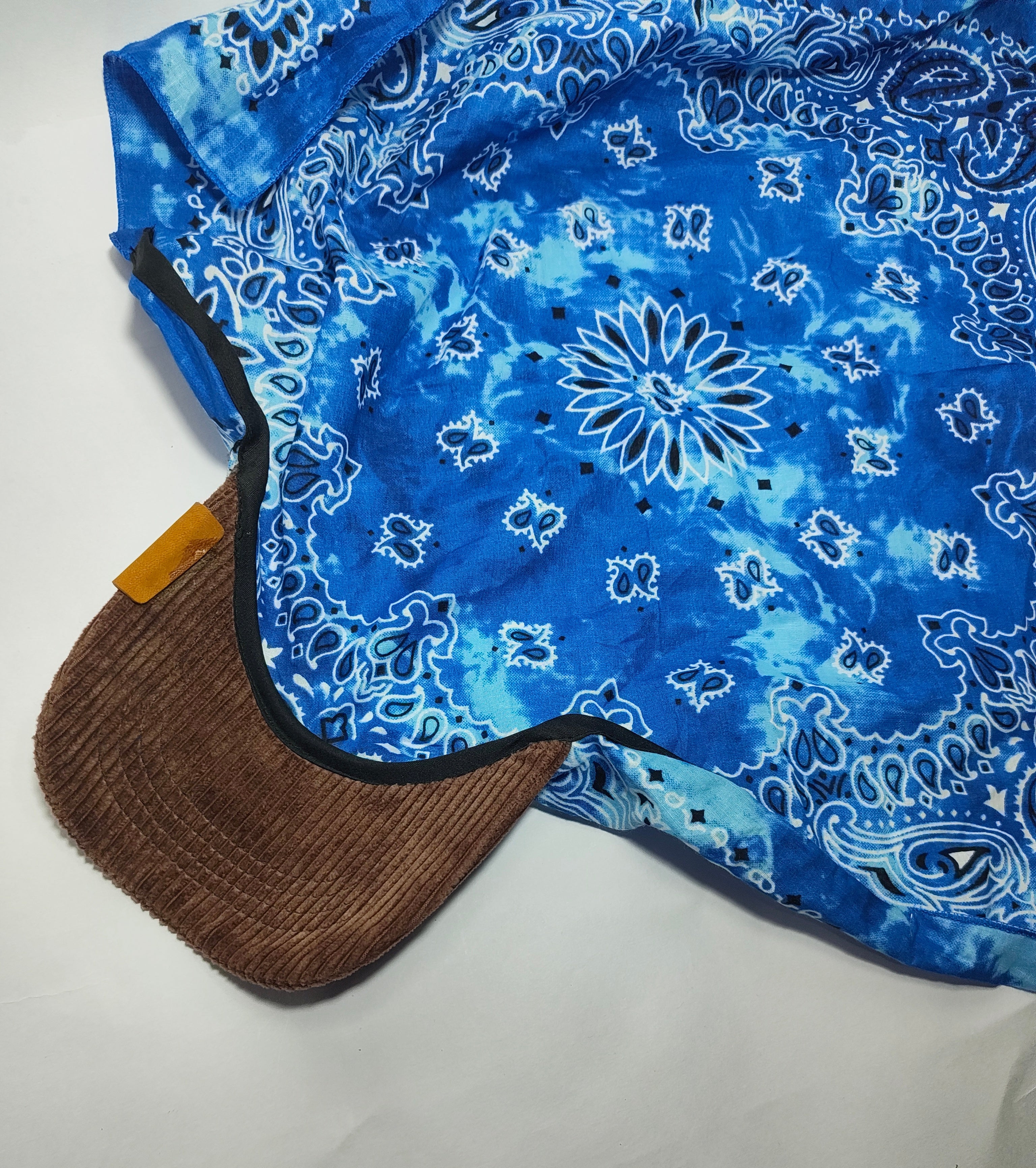 Dark Corduroy Brim | Glacier Blue Kapri