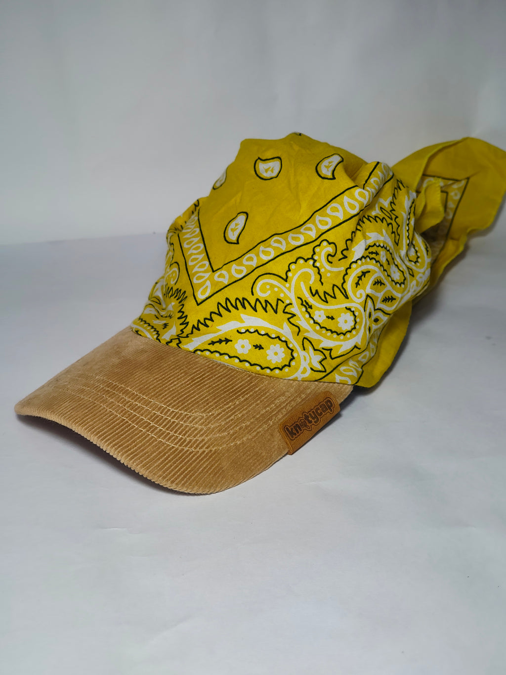 Beige Corduroy Brim | Canary Yellow Kapri